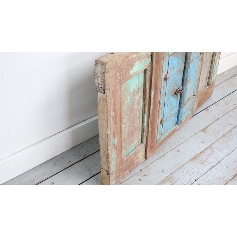 Set of vintage architectural reclaimed internal hatchway