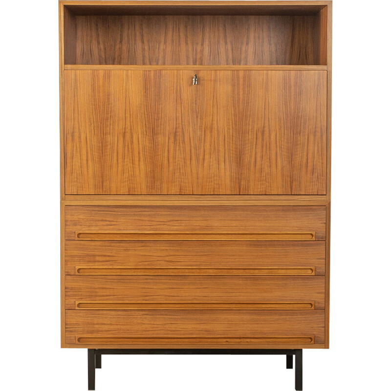 Vintage teak secretary by Anton Jöster Möbelfabrik, Germany 1960s