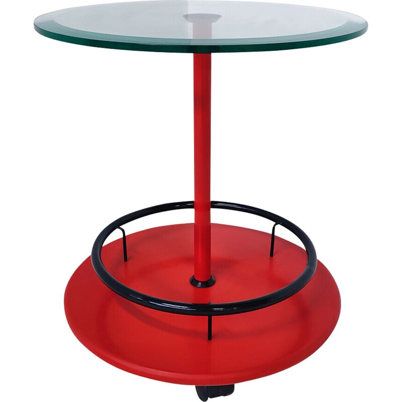 Table d'appoint roulante
