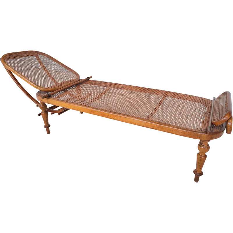 Vintage bentwood daybed by Thonet, Austria 1900s