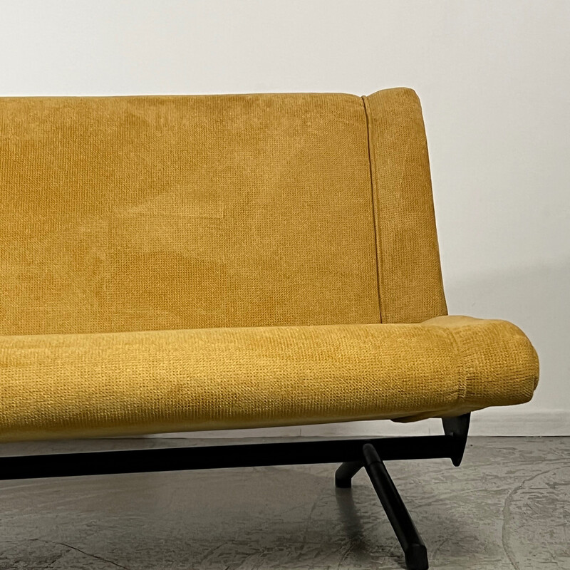 Vintage sofa bed D70 by Osvaldo Borsani for Tecno, Italy 1954