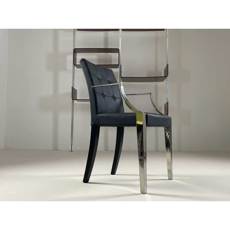 Fauteuil vintage bridge Monseigneur de Philippe Strack pour Driade, 2008