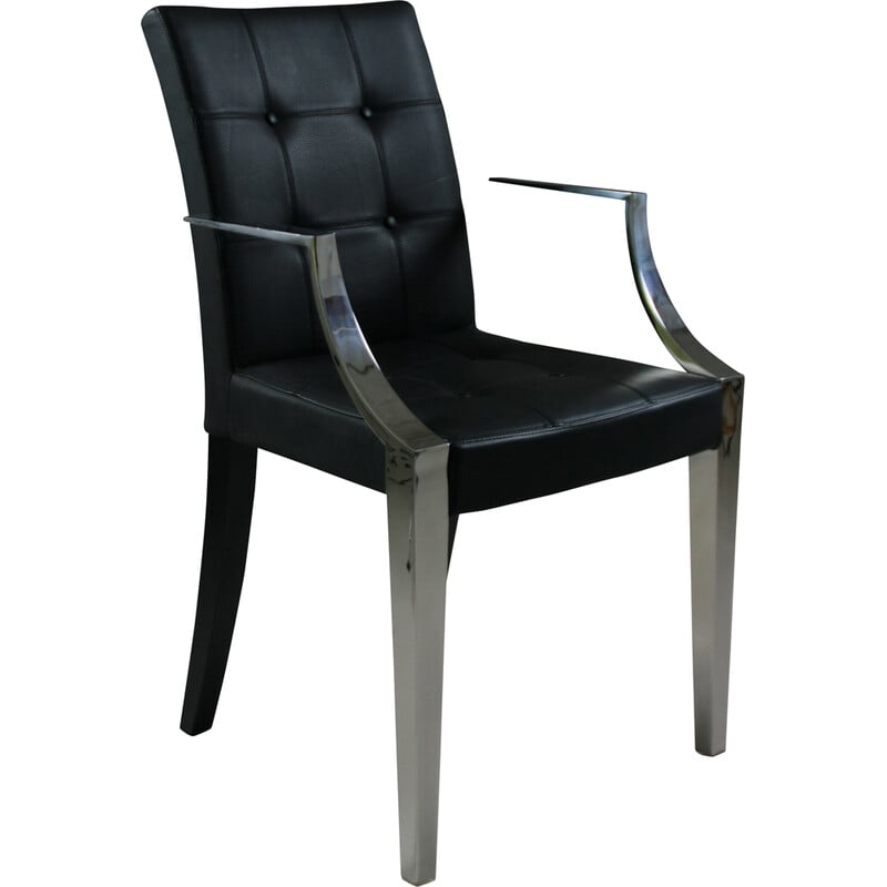 Fauteuil vintage bridge Monseigneur de Philippe Strack pour Driade, 2008