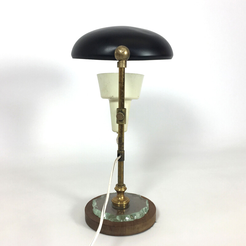 Bedside lamp with swivel lampshade - 1950s