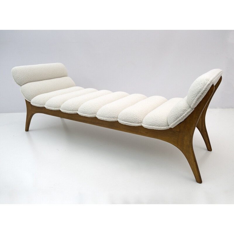 Mid-century walnut lounge chair by Adrian Pearsall for Craft Associates