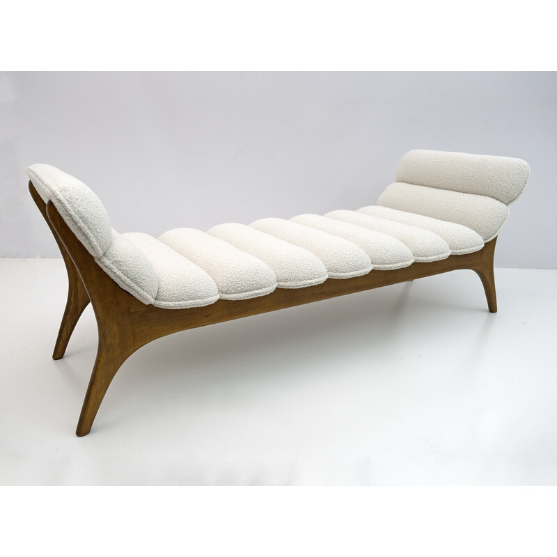 Mid-century walnoten lounge stoel door Adrian Pearsall voor Craft Associates