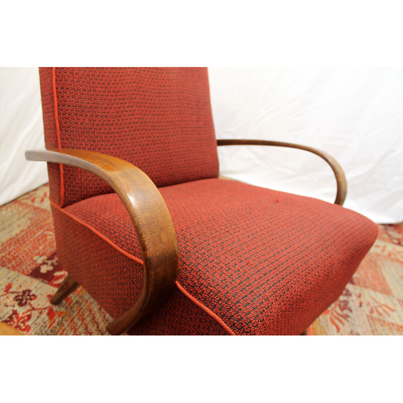 Pair of vintage bentwood armchairs by Jaroslav Šmídek, Czechoslovakia 1960