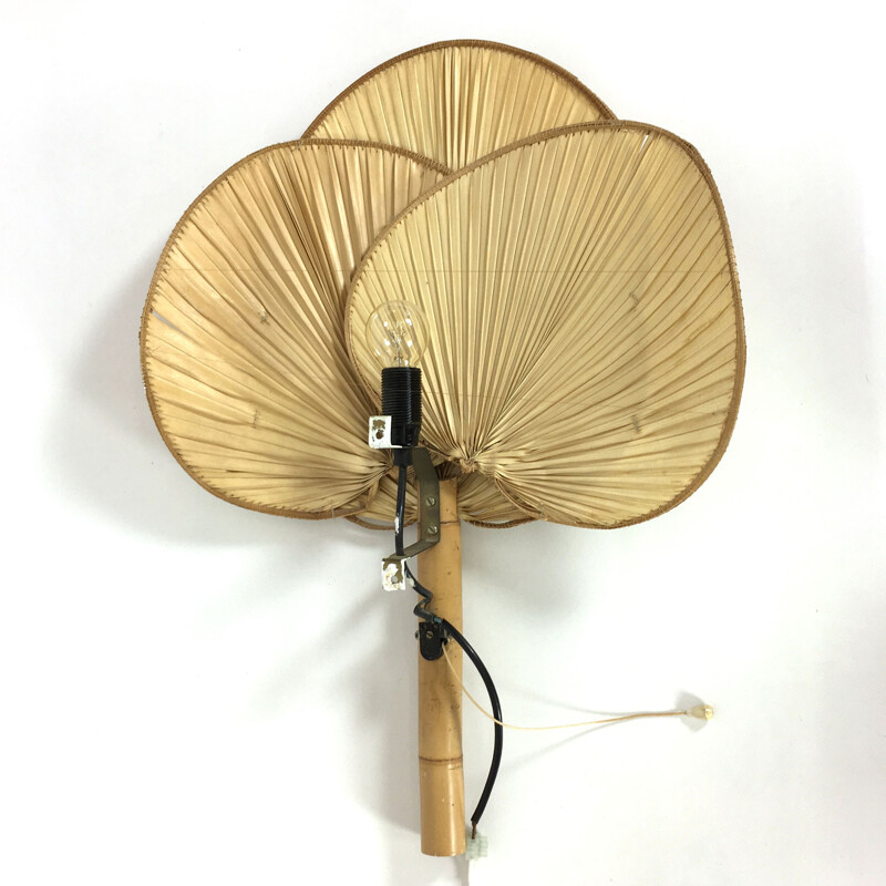 Uchiwa serie wall lamp by Ingo Maurer - 1980s