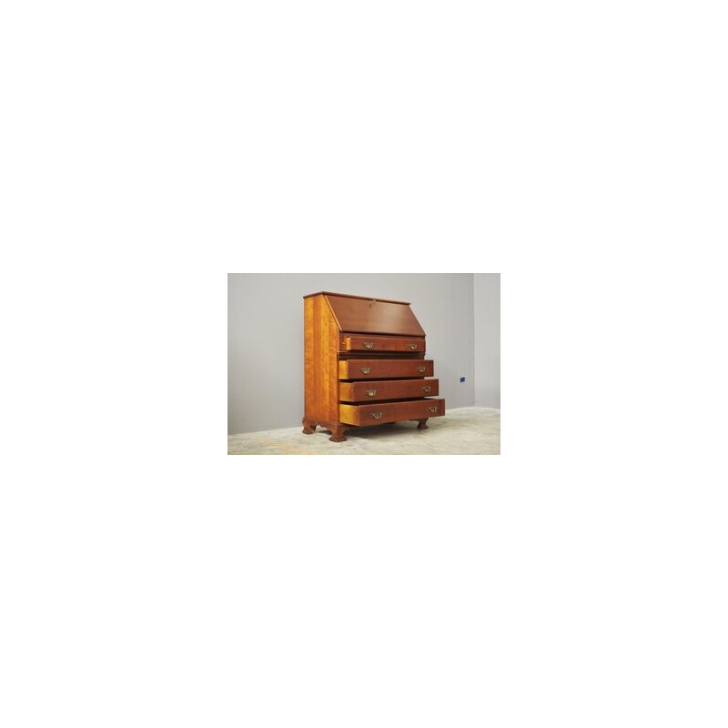 Vintage Fantoni chest of drawers with cast door by Marcello Fantoni, 1970s