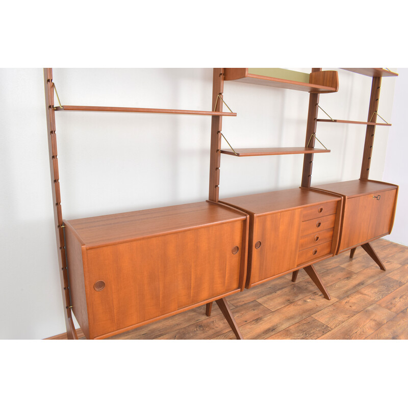 Mueble alto vintage Ergo 3 módulos de teca de John Texmon y Einar Blindheim para Blindheim Mobelfabrikk, años 60