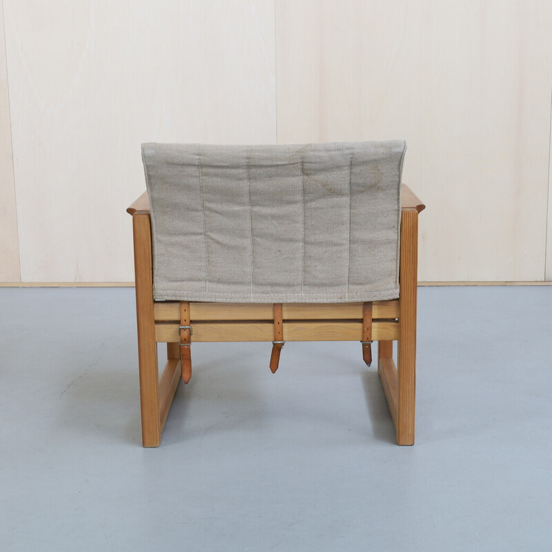 Paar vintage Safari fauteuils van Karin Mobring voor Ikea, 1970