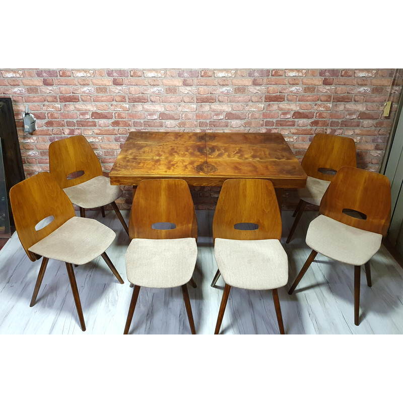 Silla vintage de Frantisek Jirak, Checoslovaquia Años 60