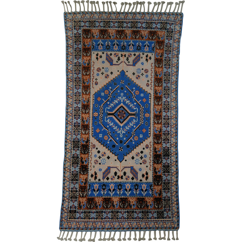 Vintage hellblau orientalischen Teppich