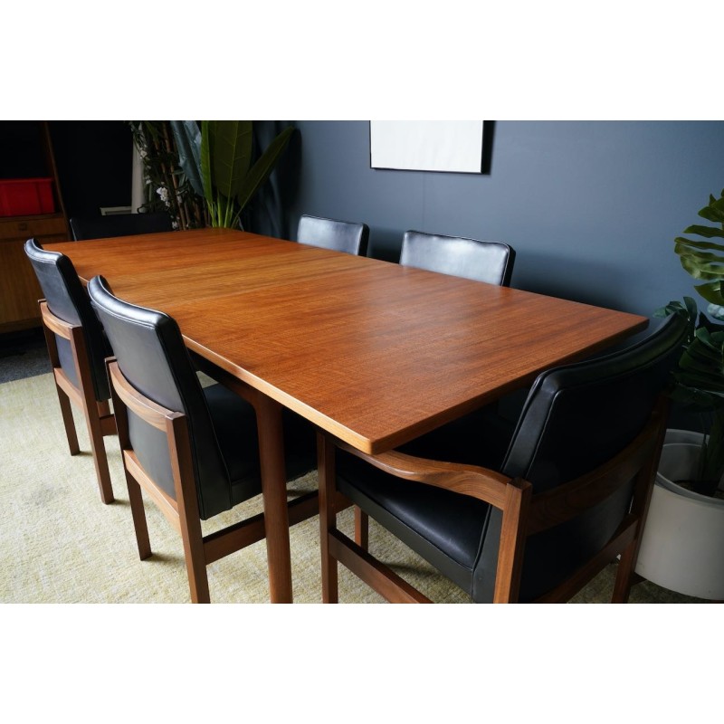 Mid century teak eetkamer set, 1960