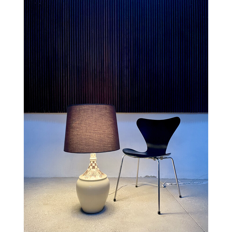 Lampe de table vintage en céramique par Bjorn Wiinblad pour Rosenthal Studio Line, 1960