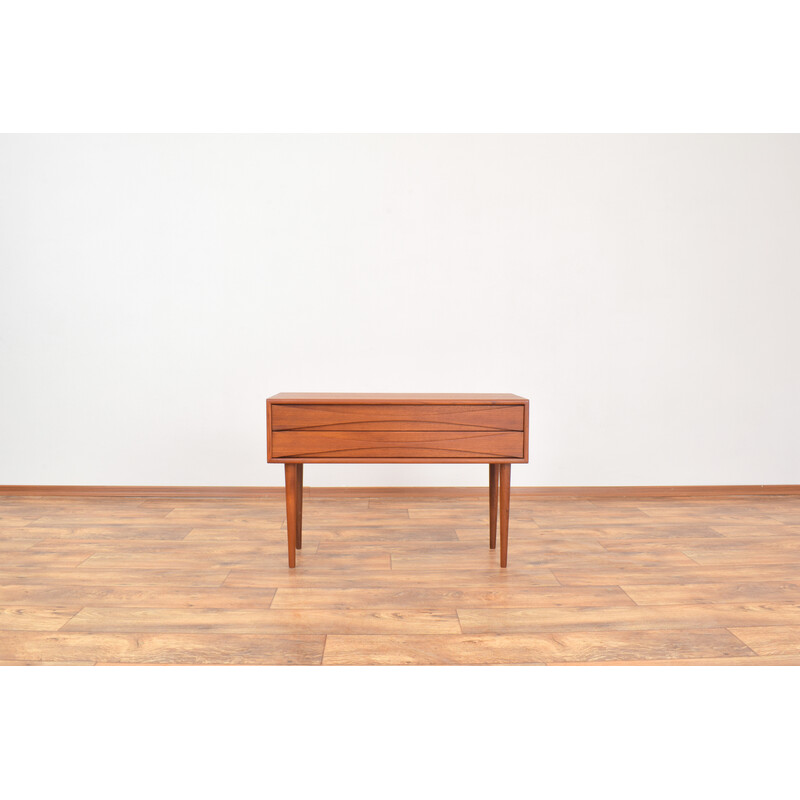 Mid-century teak Triennale chest of drawers by Arne Vodder for Sibast, 1950s