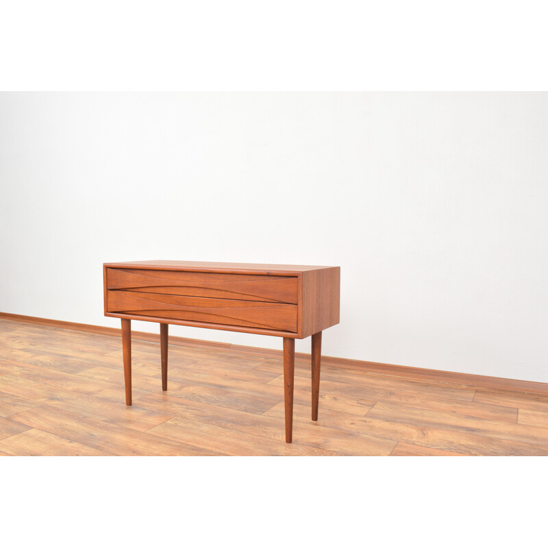 Mid-century teak Triennale chest of drawers by Arne Vodder for Sibast, 1950s