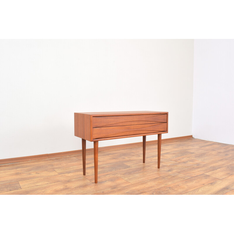 Mid-century teak Triennale chest of drawers by Arne Vodder for Sibast, 1950s