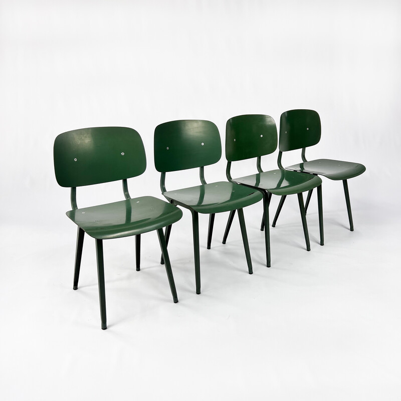 bed Bot Succes Vintage Revolt chairs by Friso Kramer for Ahrend de Cirkel, Netherlands  1960s