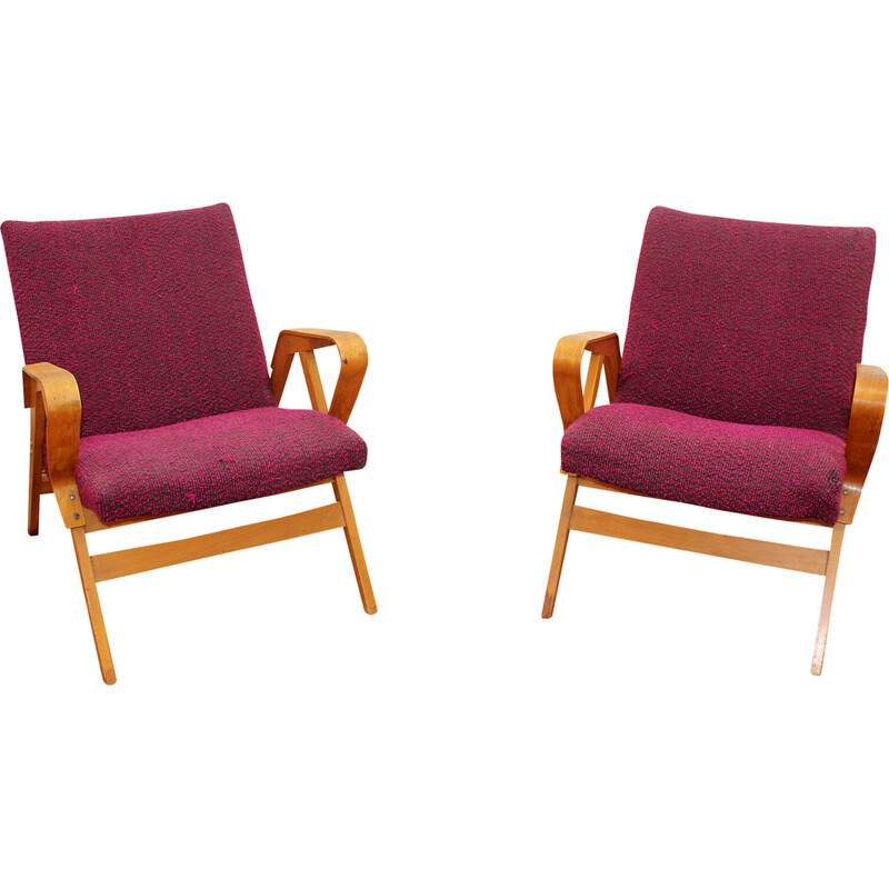 Paire de fauteuils vintage - tatra
