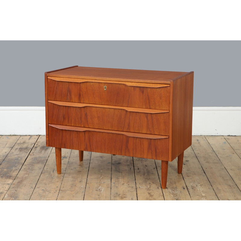 Small chest of drawers with 3 big drawers - 1960s