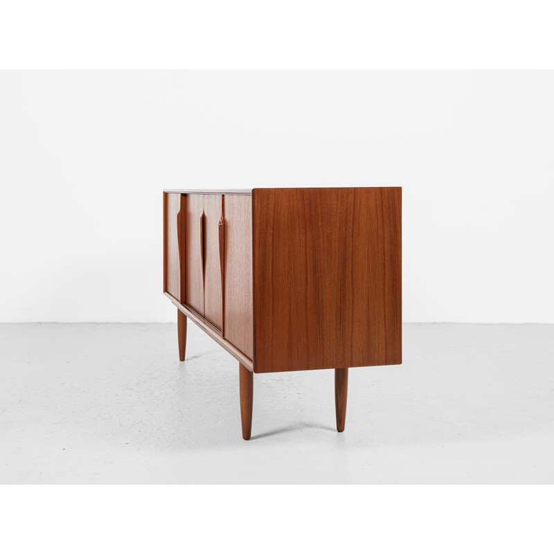 Mid century Danish 4-door sideboard in teak by Axel Christensen for Aco Møbler, 1960s