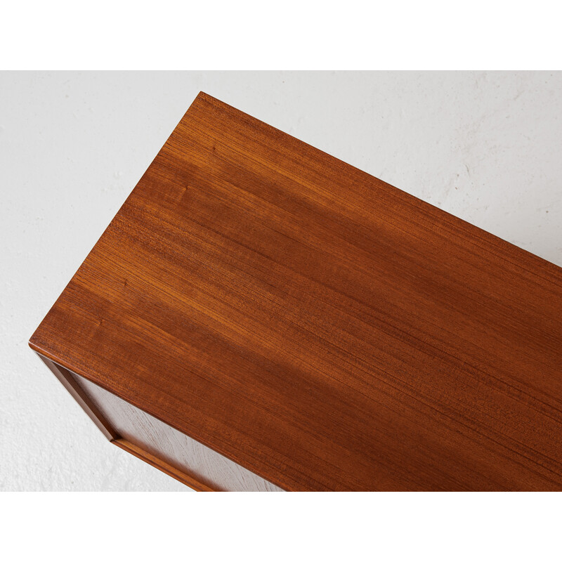 Mid century Danish 4-door sideboard in teak by Axel Christensen for Aco Møbler, 1960s