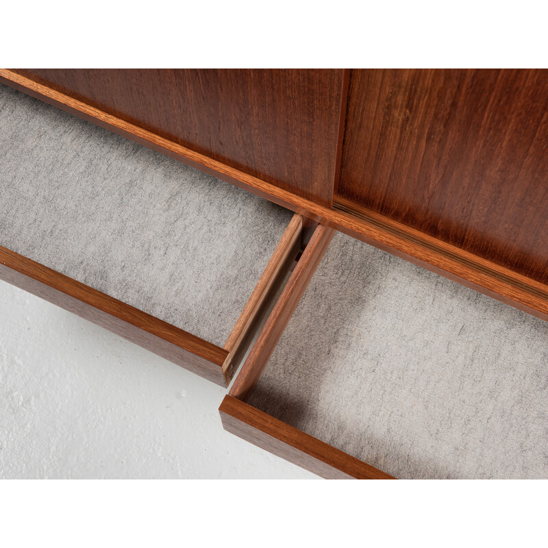 Mid century Danish higher cabinet in teak by Axel Christensen for Aco Møbler, 1960s