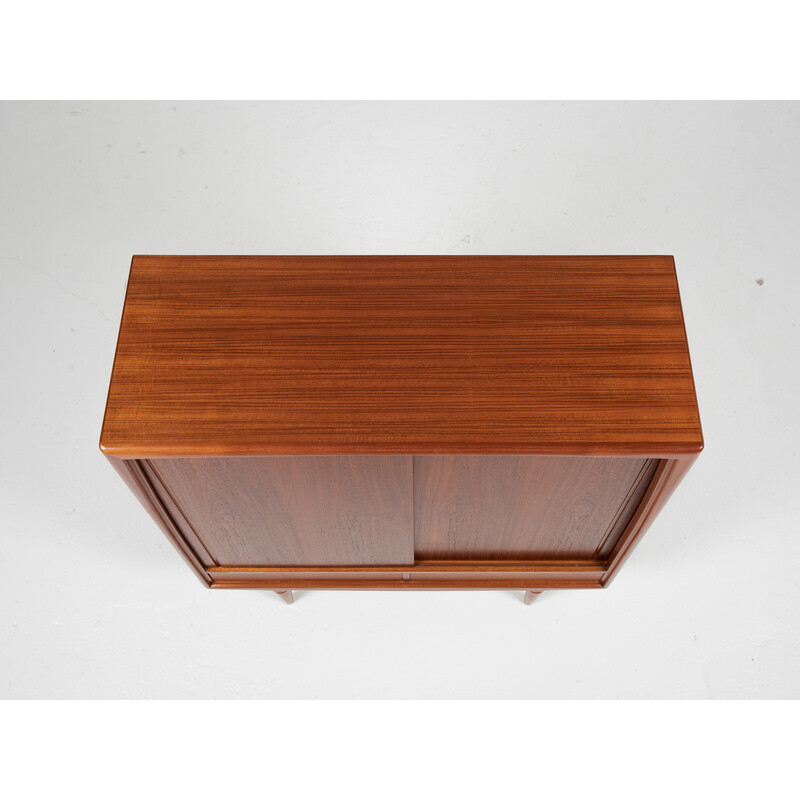 Mid century Danish higher cabinet in teak by Axel Christensen for Aco Møbler, 1960s