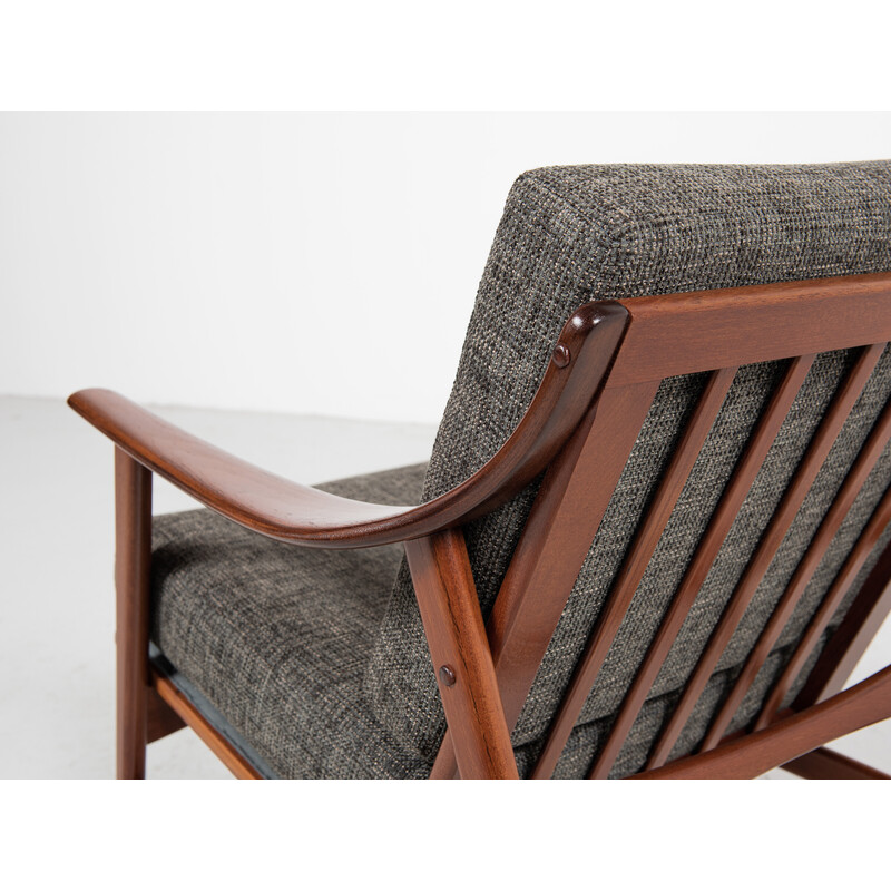Zwei dänische Sessel aus der Mitte des Jahrhunderts aus Teakholz von Arne Hovmand Olsen für Mogens Kold, 1960er Jahre