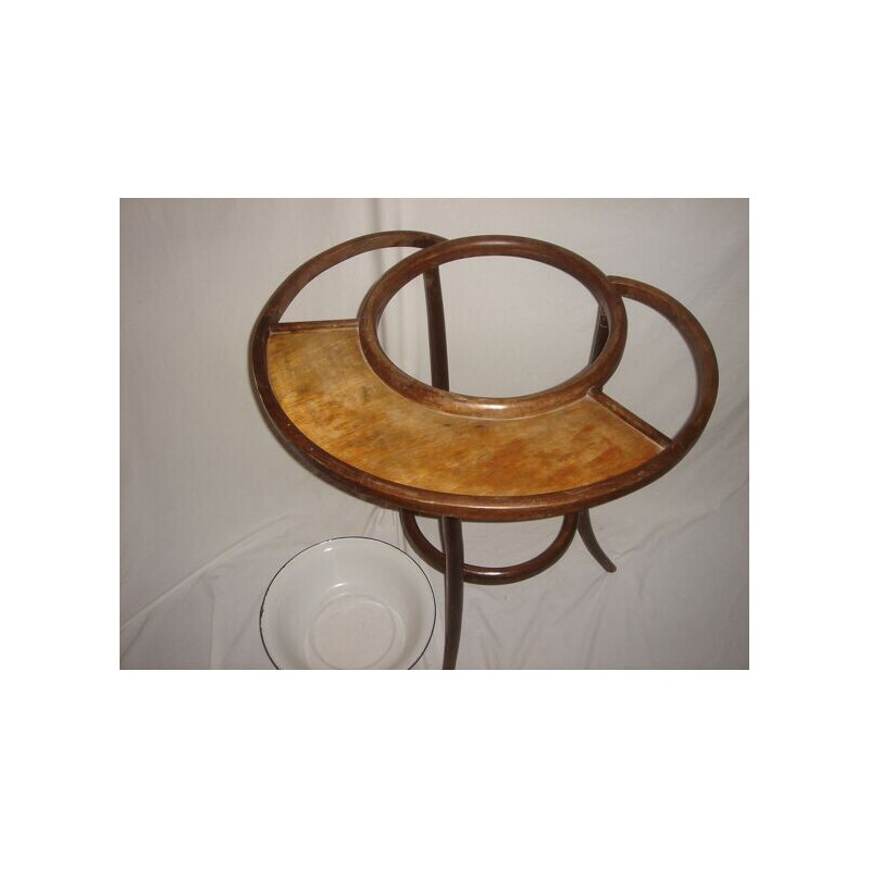 Coiffeuse vintage Thonet en bois tourné, 1900-1910