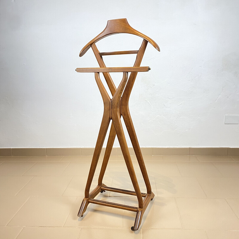 Vintage beech wood valet by Ico Parisi for Fratelli Reguitti, Italy 1950s
