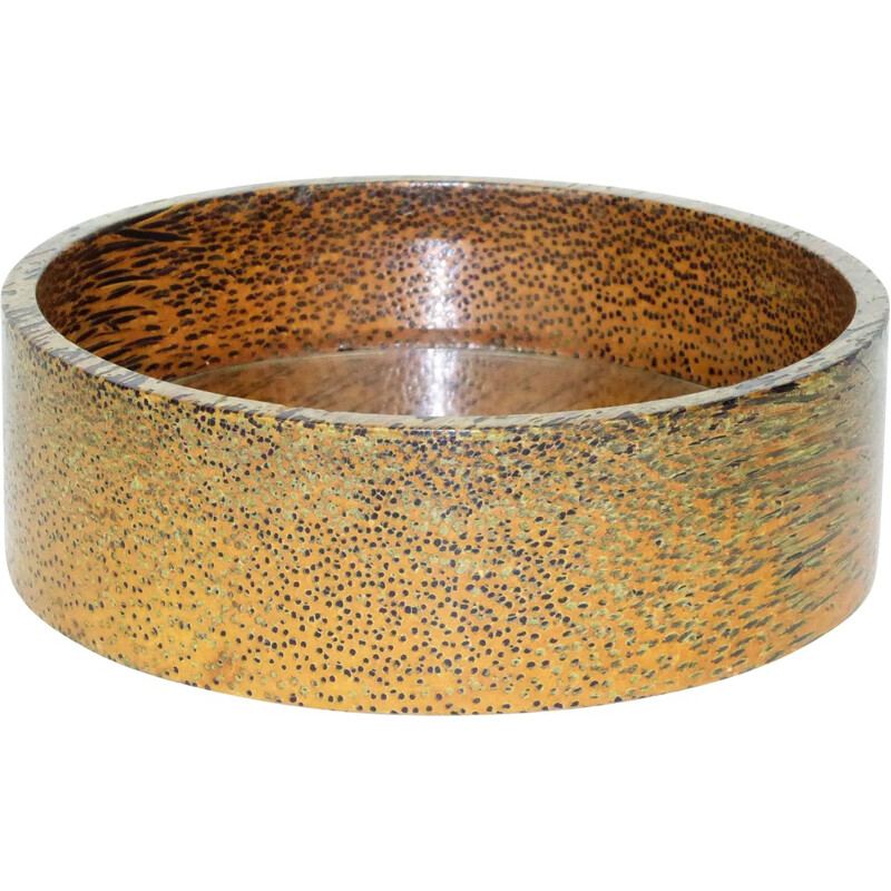 Large solid palmer trinket bowl - 1940s