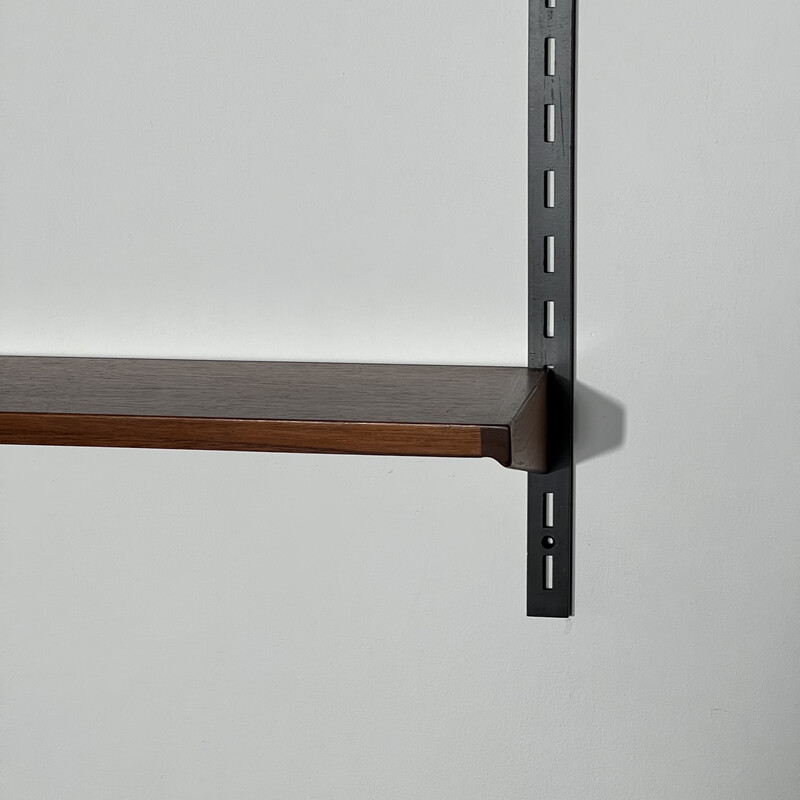 Vintage teak shelves by Kai Kristiansen for Feldballes Møbler, 1960