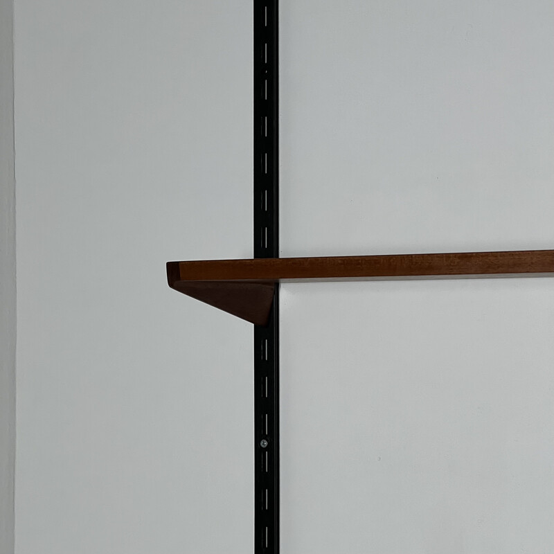 Vintage teak shelves by Kai Kristiansen for Feldballes Møbler, 1960