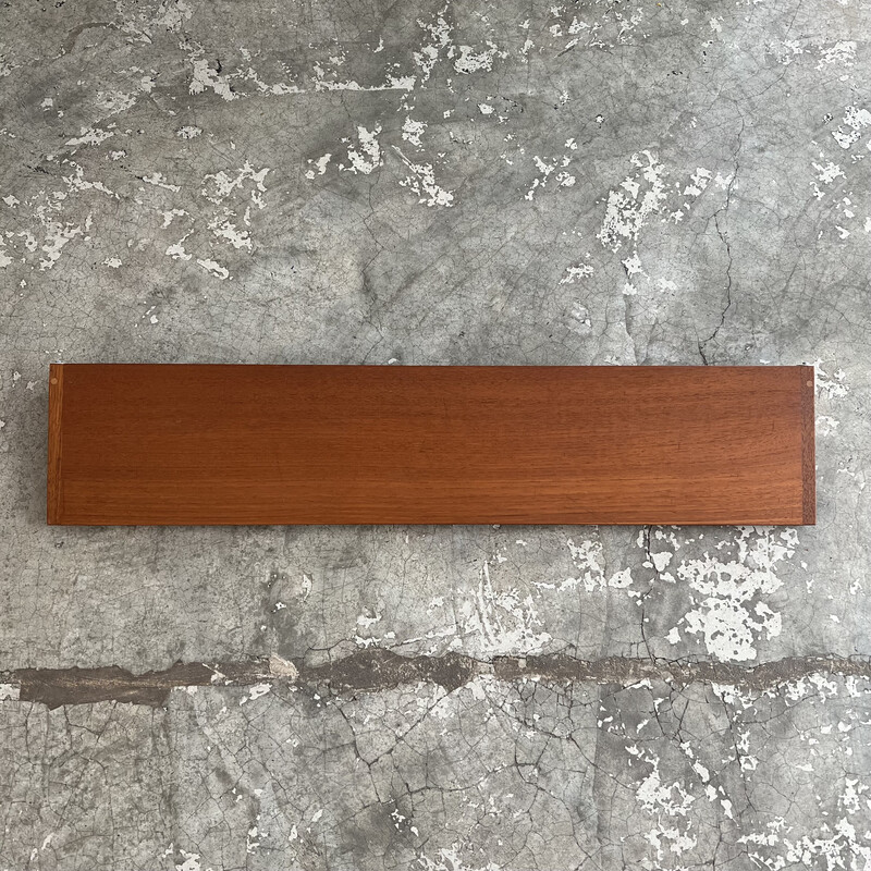 Vintage teak shelf by Kai Kristiansen for Feldballes Møbler, 1960