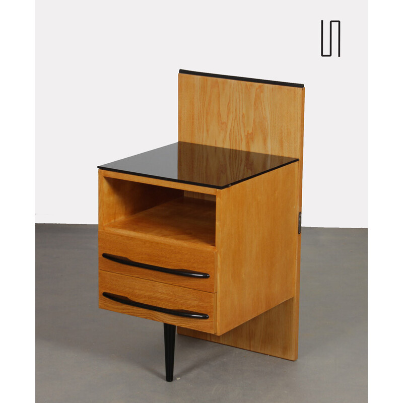 Vintage night stand by Mojmir Pozar for Up Zavody, 1960