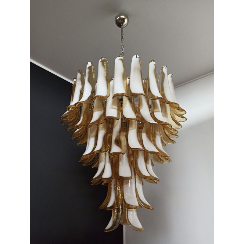 Lampadario italiano vintage di Murano