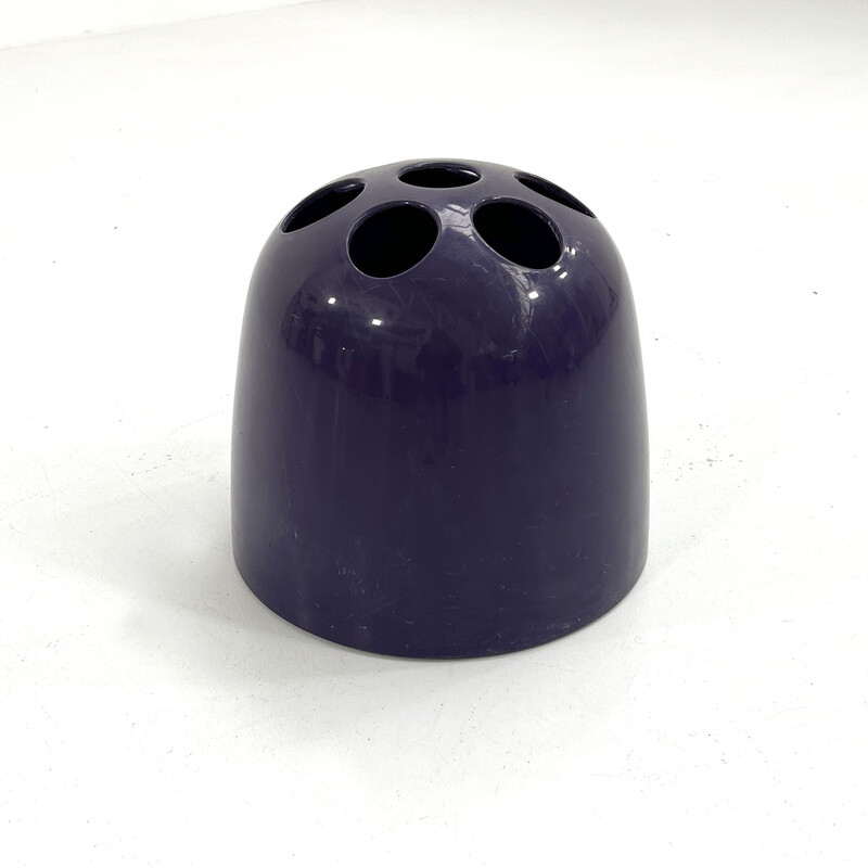 Paragüero vintage Dedalo púrpura de Emma Gismondi Schweinberger para Artemide, años 60