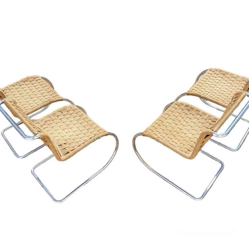 Vintage "Mr10" chairs by Mies Van der Rohe, 1960s