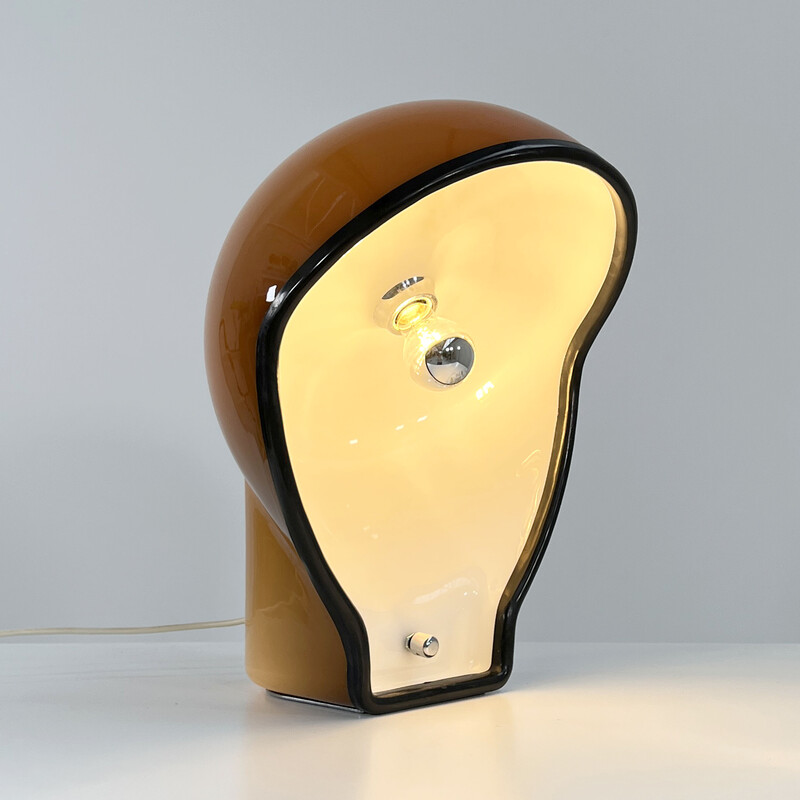Lampe de table vintage Birghitta par Fabio Lenci pour Harvey Guzzini, 1970