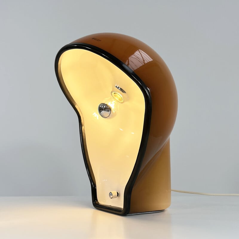 Lampe de table vintage Birghitta par Fabio Lenci pour Harvey Guzzini, 1970