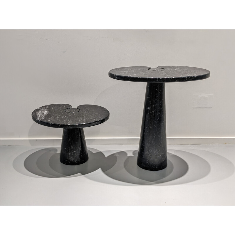 Pair of vintage "Eros" console tables by Angelo Mangiarotti for Skipper, 1970