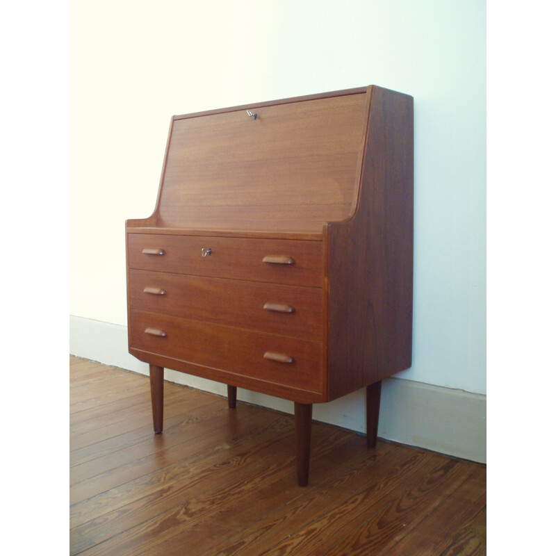 Danish secretary produced by Ølholm Møbelfabrik - 1960s