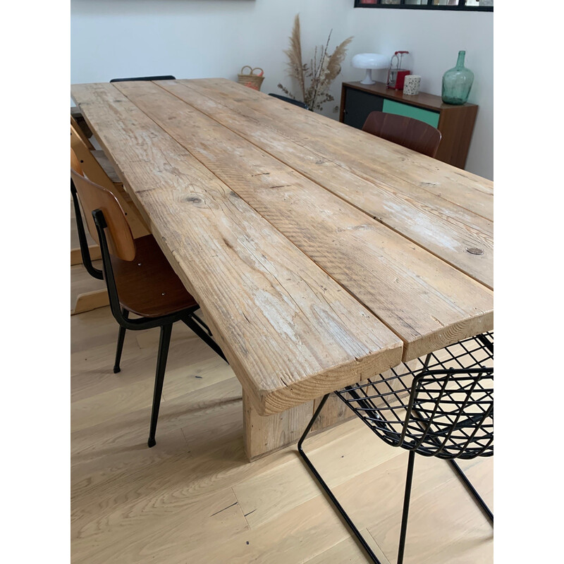 CHARLOTTE familietafel 200cm in massief dennenhout