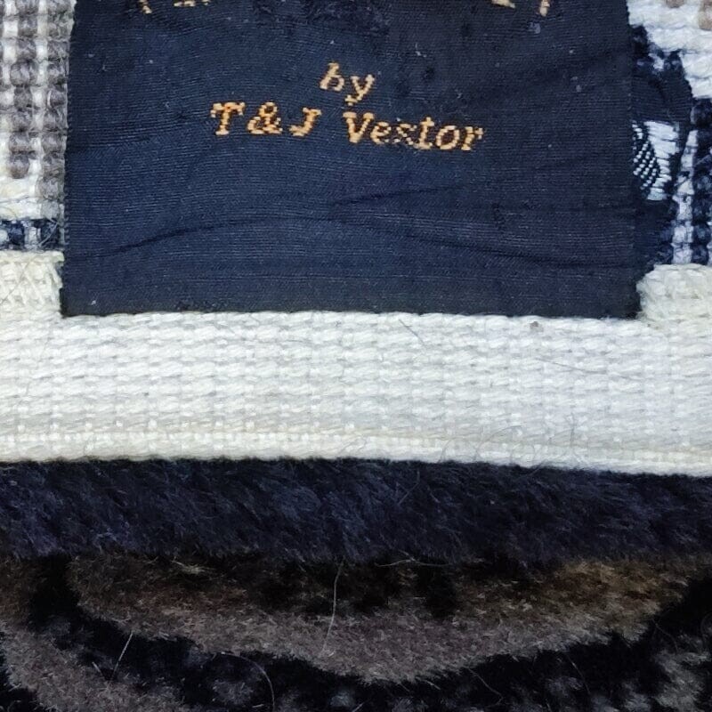 Tapete de lã italiano vintage de Ottavio Missoni para T e J Vestor, década de 1980