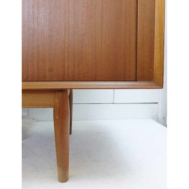 Teak sideboard by Arne Vodder with several compartments - 1960s