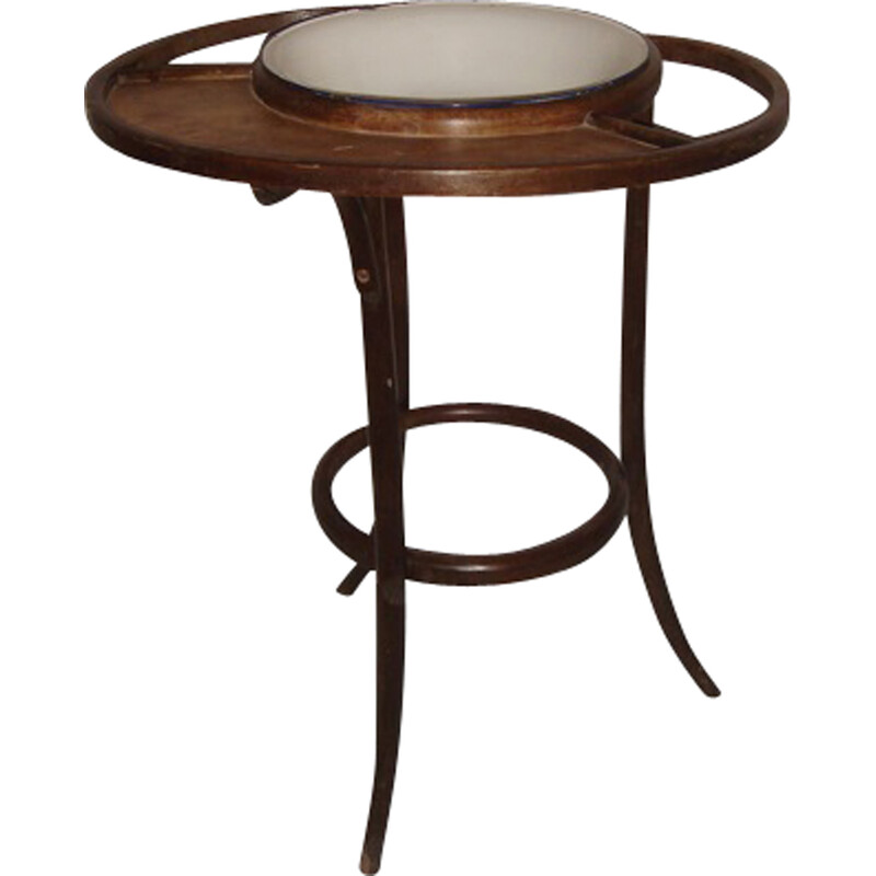 Coiffeuse vintage Thonet en bois tourné, 1900-1910