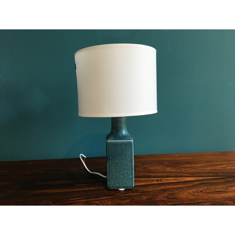 Danish Ceramic Table Lamp by Desiree Stentoj - 1970s