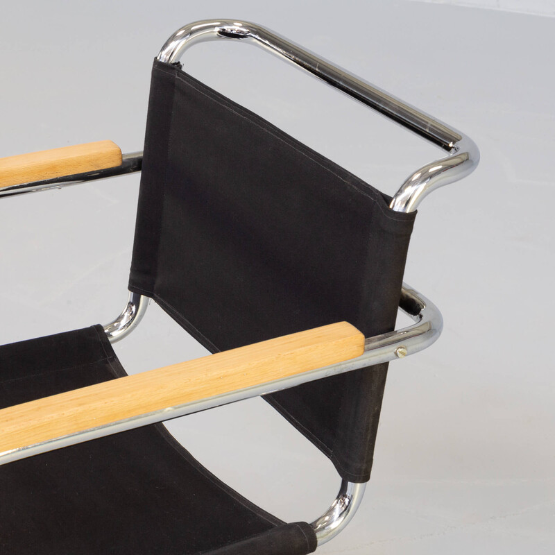 Vintage Mr 534 / Mr 20 armchair by Ludwig Mies van der Rohe for Mücke Melder